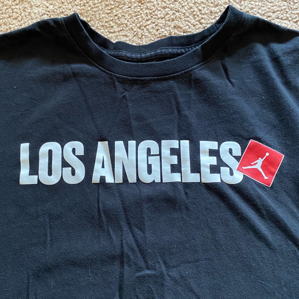 Los Angeles Jordan Basketball Shirt - Men’s Large